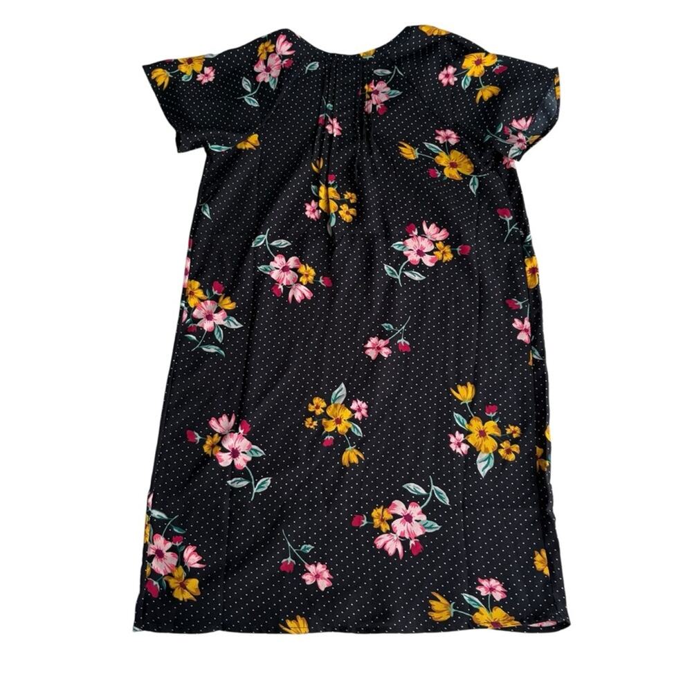 Old Navy Black Floral dress size XS - Picture 3 of 8